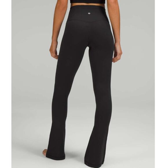 Lululemon Align High-Rise Mini Flare Pant 30" Black Women's Size 12 - Picture 1 of 5